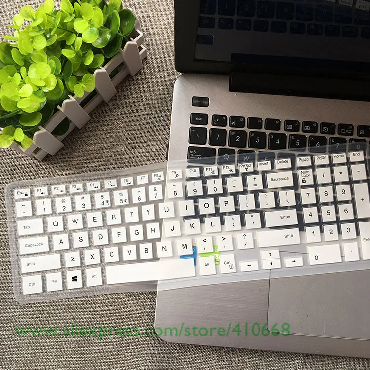 Защитный чехол для клавиатуры ноутбука Dell Inspiron 15MR 4648L/S Latitude E3550 15U 5558 15R 5548 15SR 1528 15