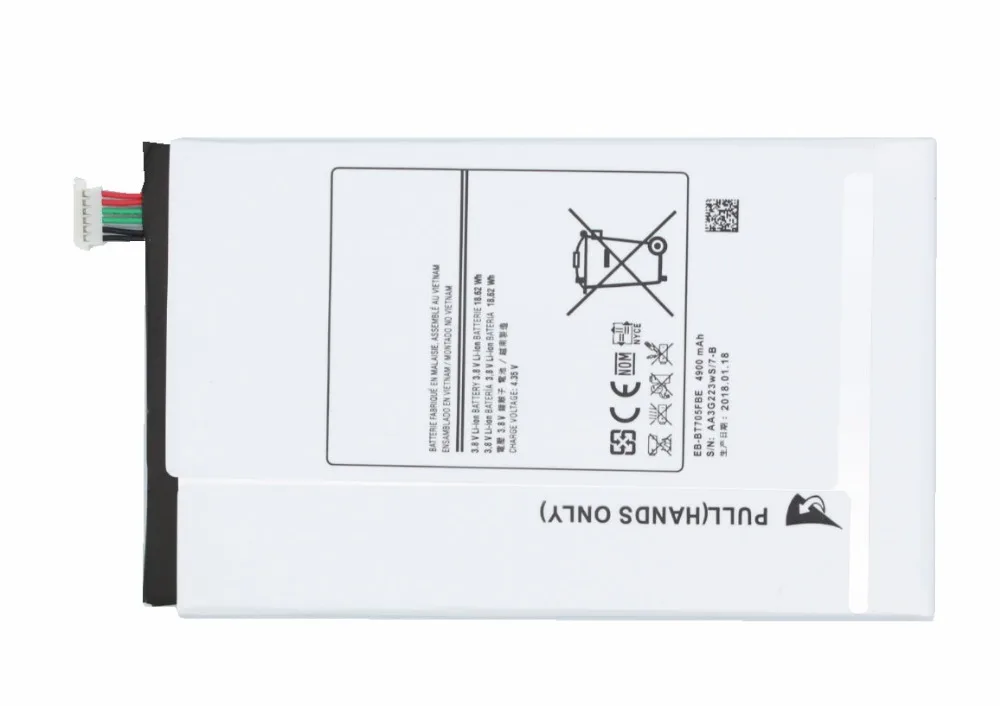 Ciszean 1x4900 мА/ч EB BT705FBE/EB BT705FBC запасная батарея для Samsung Galaxy Tablet Tab S 8 4 SM T700 T705 +