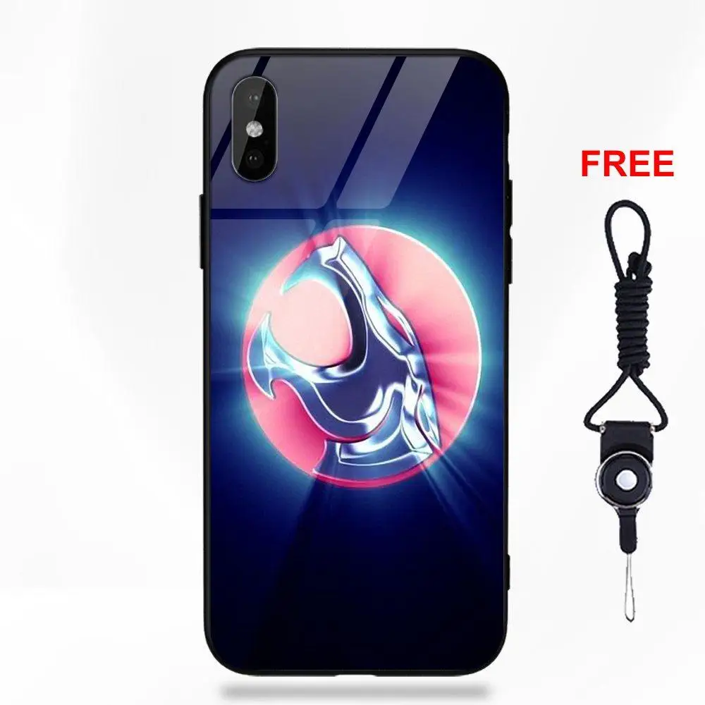 Thundercats логотип для Apple iPhone 5 5C 5S SE 6 6S 7 8 Plus X XS Max XR резиновый, мягкий, из ТПУ оправа закаленное стекло чехол для сотового телефона - Цвет: as picture