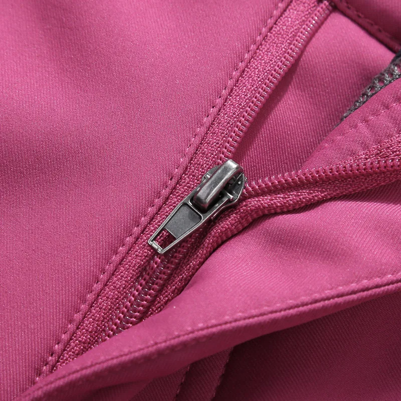 Серии 2016 зимние уличные Пеший Туризм Брюки Softshell Для мужчин женщин походная для