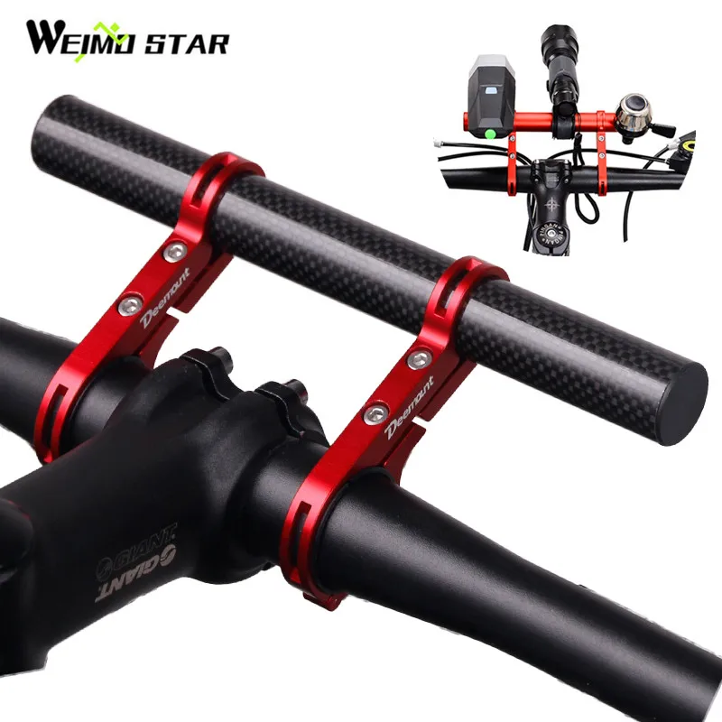 Weimostar кронштейн на руль велосипеда удлинитель двойной горного крепление