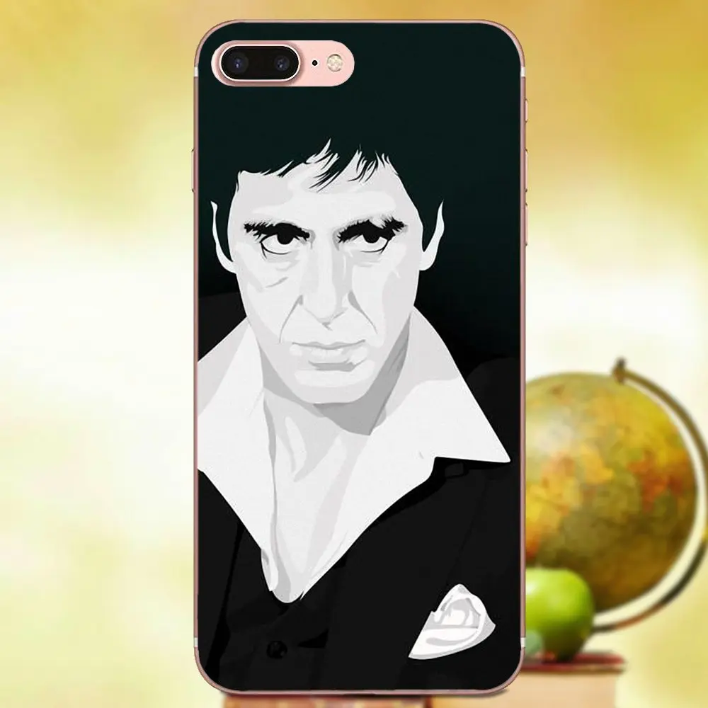 Чехол-накладка из ТПУ Scarface Al Capone для HTC 530 626 628 630 816 820 One A9 M7 M8 M9 M10 E9 Plus U11 Moto G G2 G3 G4 G5 |