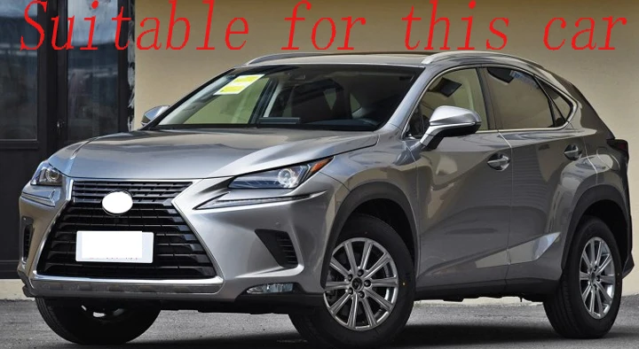 Для Lexus NX200T NX300H NX 2015 2016 2017 2018 Пластик внешний козырек Vent Оттенки окна Защита от