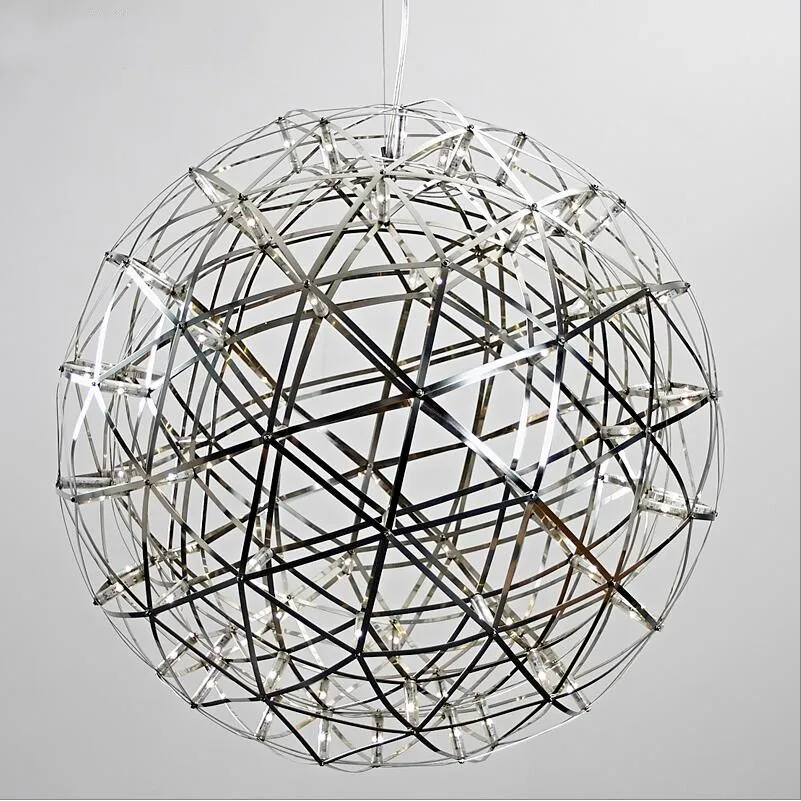D70/80/90cm 92 leds 162 110v 240v LED round steel Pendant Lights Lamps Restaurant Bar Dining Room home D90cm hang light | Лампы и