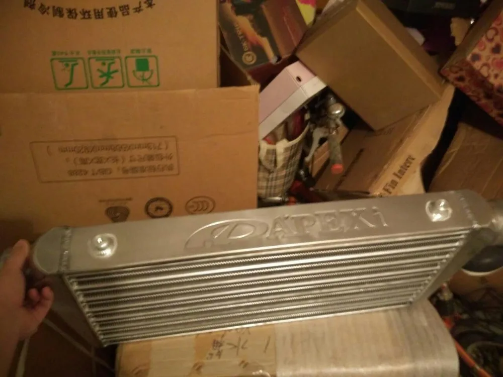 Универсальный интеркулер coresize: 600x300x76 мм Delta tube fin style| |