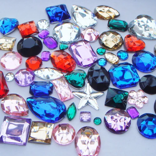 Новое поступление 30 шт. разные цвета/формы не горячая фиксация пришивные стразы s