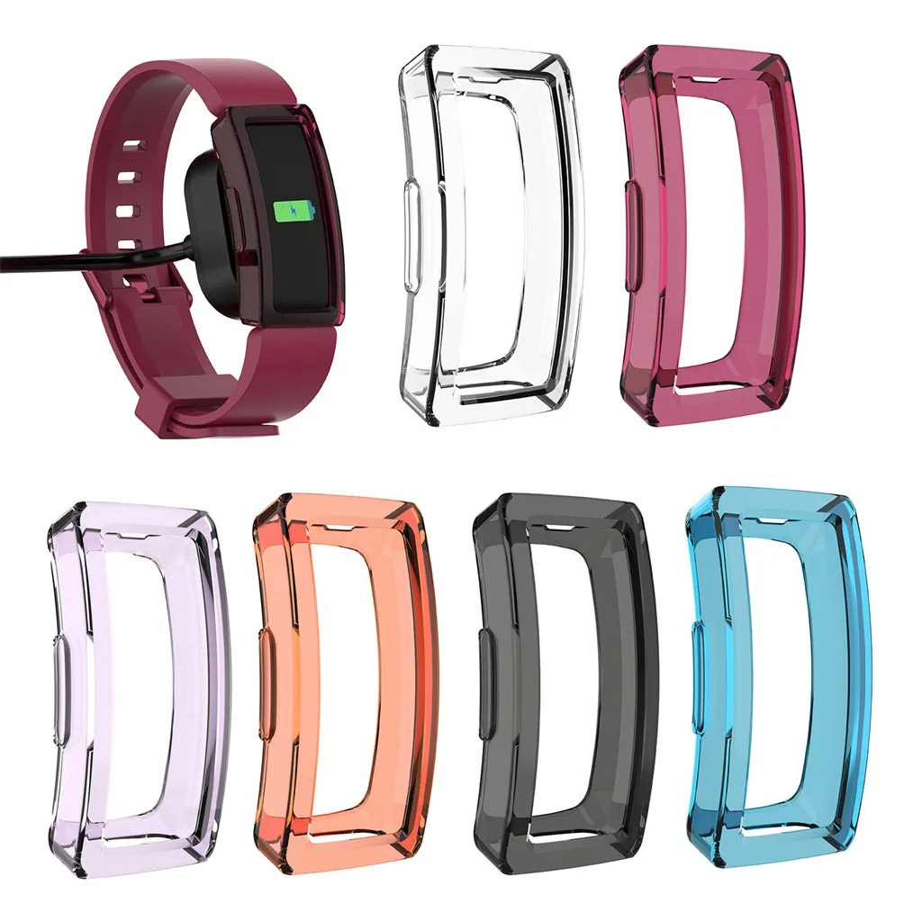Прозрачный защитный чехол из ТПУ для часов Fitbit Inspire/Inspire HR Watachband Спортивные товары