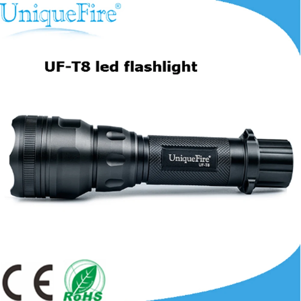 Wholesale New Design Ultra Bright 5 Mode XML Led Flashlight Waterproof Torch Lights Rechargeable 18650 Battery For Camping | Освещение