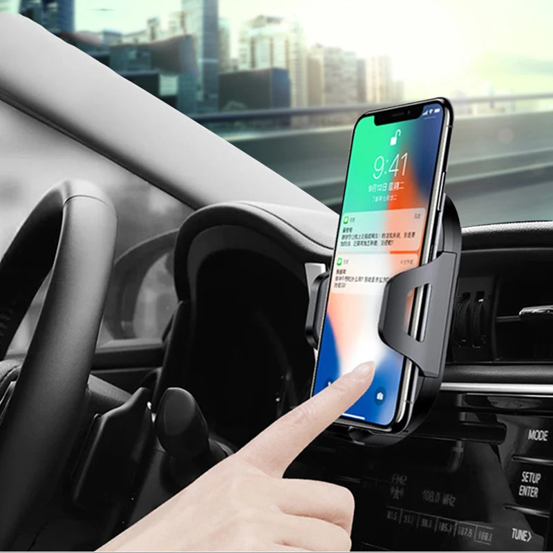 Автомобильный держатель для смартфона Универсальное крепление на