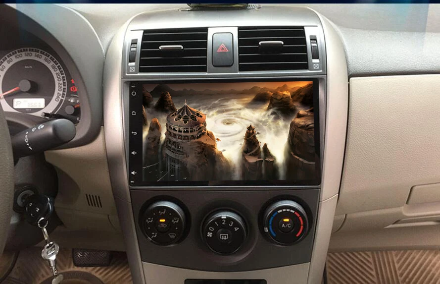 8 ядерный Android 10,0 автомобильный dvd Радио Аудио a/v музыкальная лента медиа gps монитор ПК экран для Toyota corolla 2007+ CarPlay rds dab swc