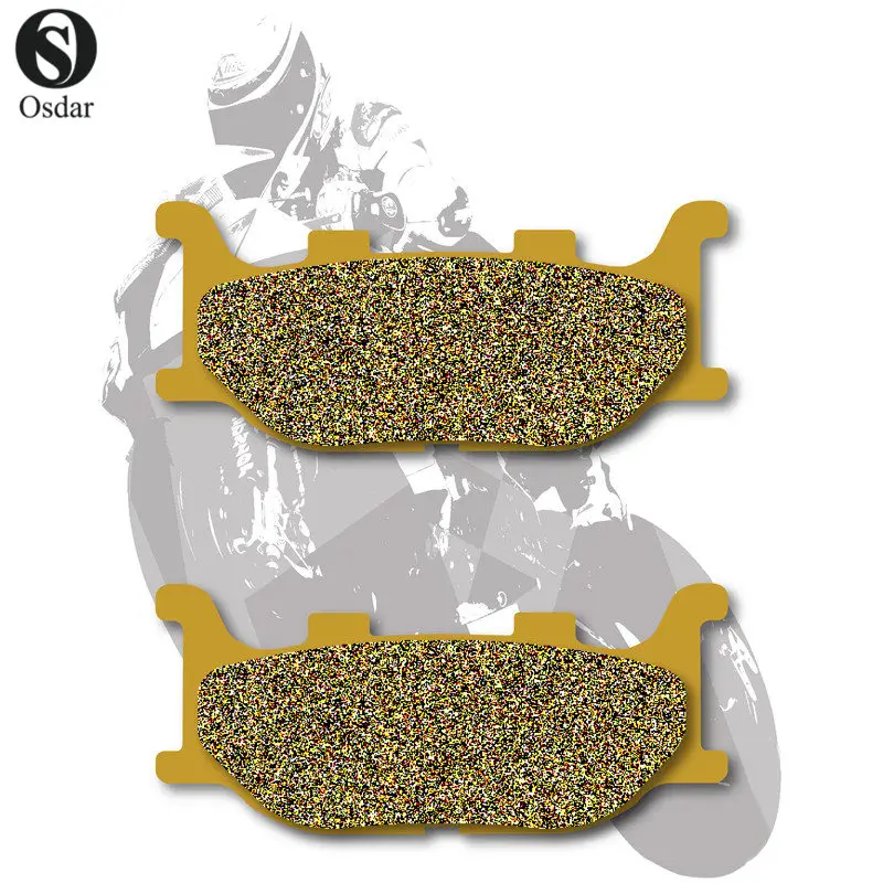 Мотоцикл тормозные колодки спереди + сзади для yamaha улице велосипеды FZ6 (ФЗ 600 SS/ST/sv)