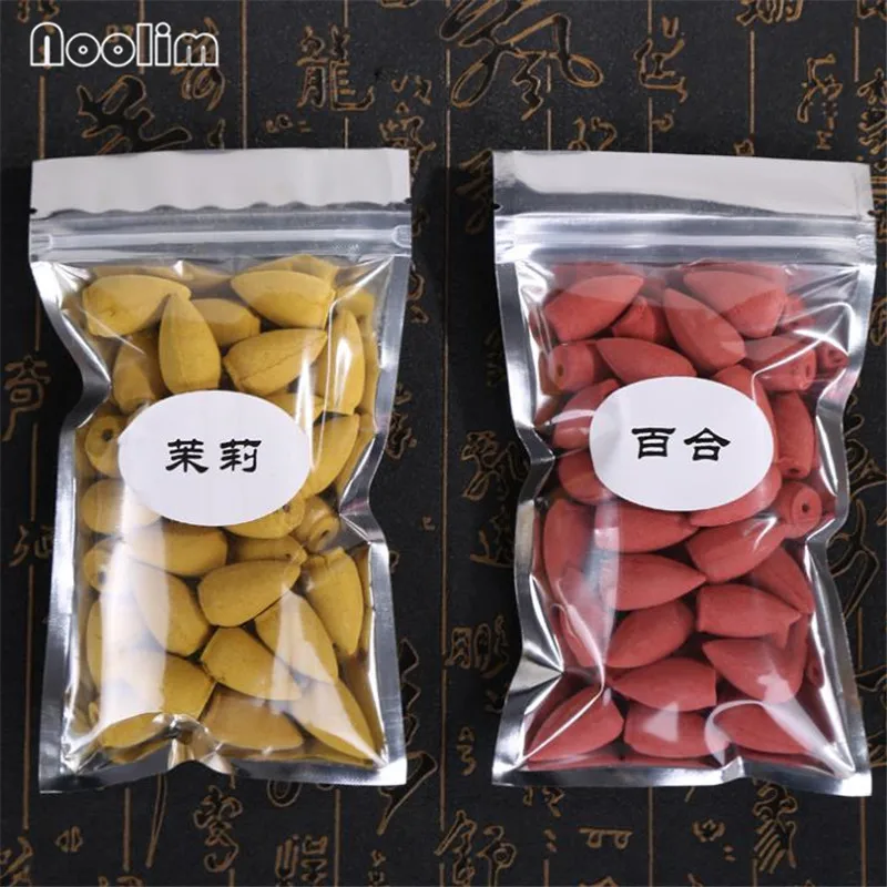 40 шт./пакет 100% ручная работа задний поток благовония водопад башня конусы