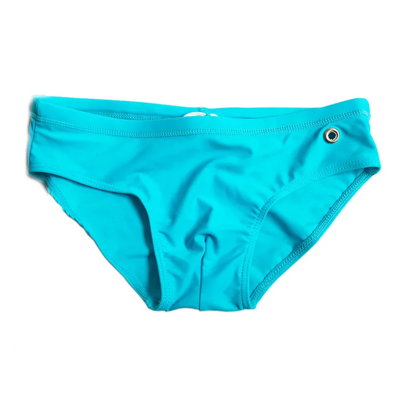 Пикантные Для мужчин плавательные трусы бикини Веселая низкая талия купальники