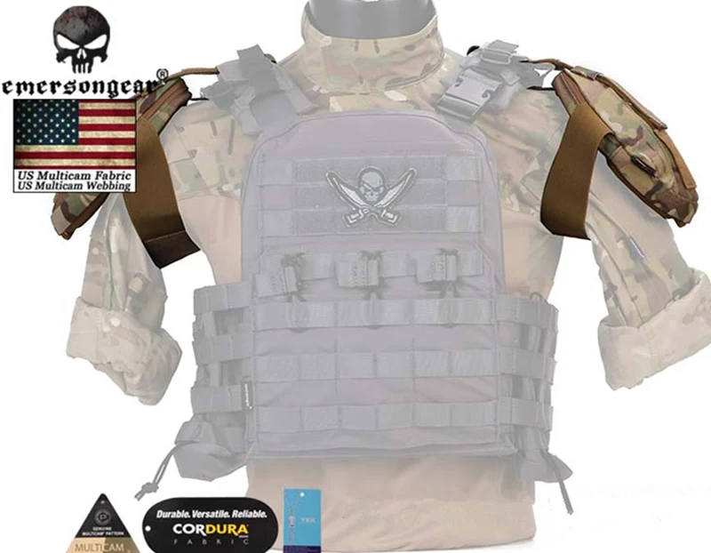 Emersongear 1 пара тактических наплечных жилетов AVS CPC наплечная Защитная жилетка MC MCBK RG