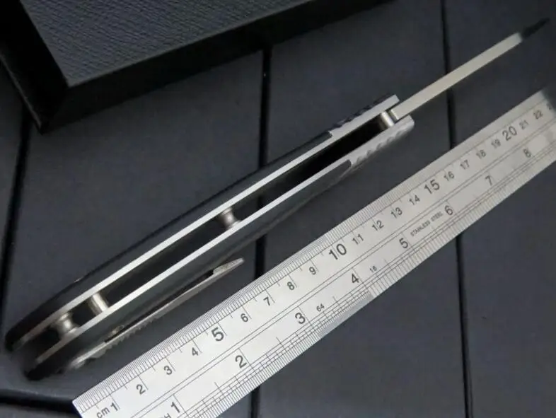 EF111 9 Cr18mov лезвие G10 + ручка из нержавеющей стали EDC Складной нож карманный