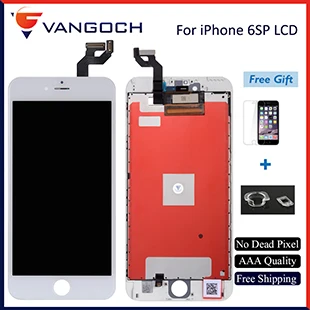 Класс AAA ЖК-дисплей для iPhone 5S 6G 6 Plus 8G 8 Plus ЖК-дисплей в сборе с 3D сенсорным экраном