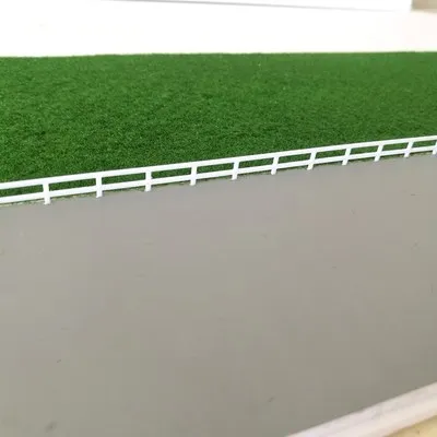 Sand table model material guardrail train rail fence 6 mm and 14 high | Игрушки и хобби