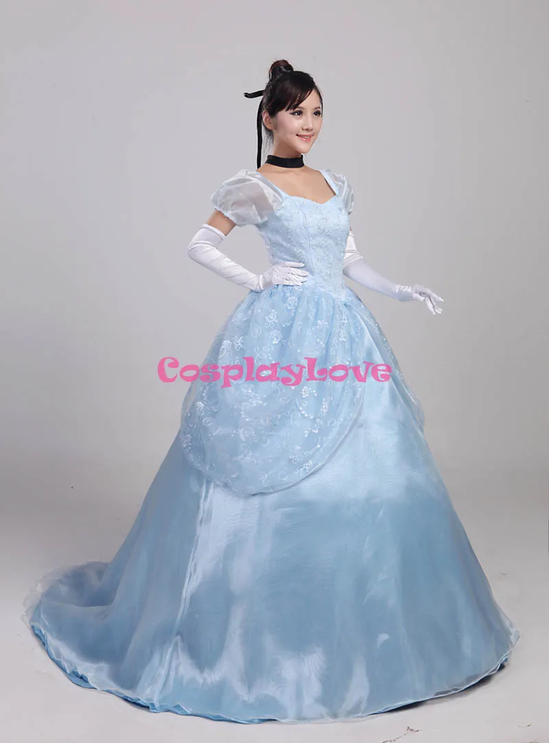 CosplayLove изготовленное на заказ платье Золушки принцессы косплей костюм для