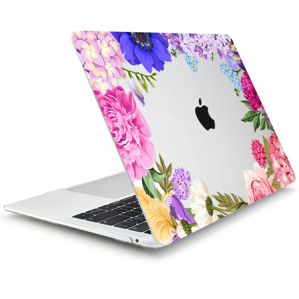 J245 Чехол чехол для ноутбука MacBook Air 11 A1465/air 13 A1932 A1466 pro 13 retina 13 A1502 Mac book Pro 13 A2159 цветок чехол - Цвет: J245