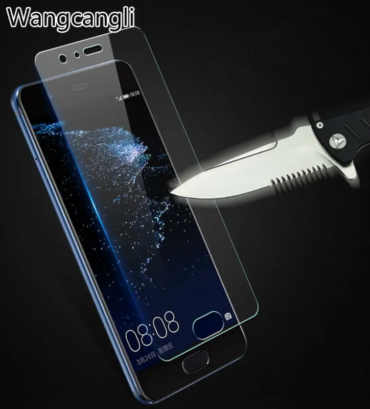 Закаленное стекло для Huawei Ascend P8 P9 P10 P10plus lite 2017 Взрывозащищенная Защита экрана p8 2015