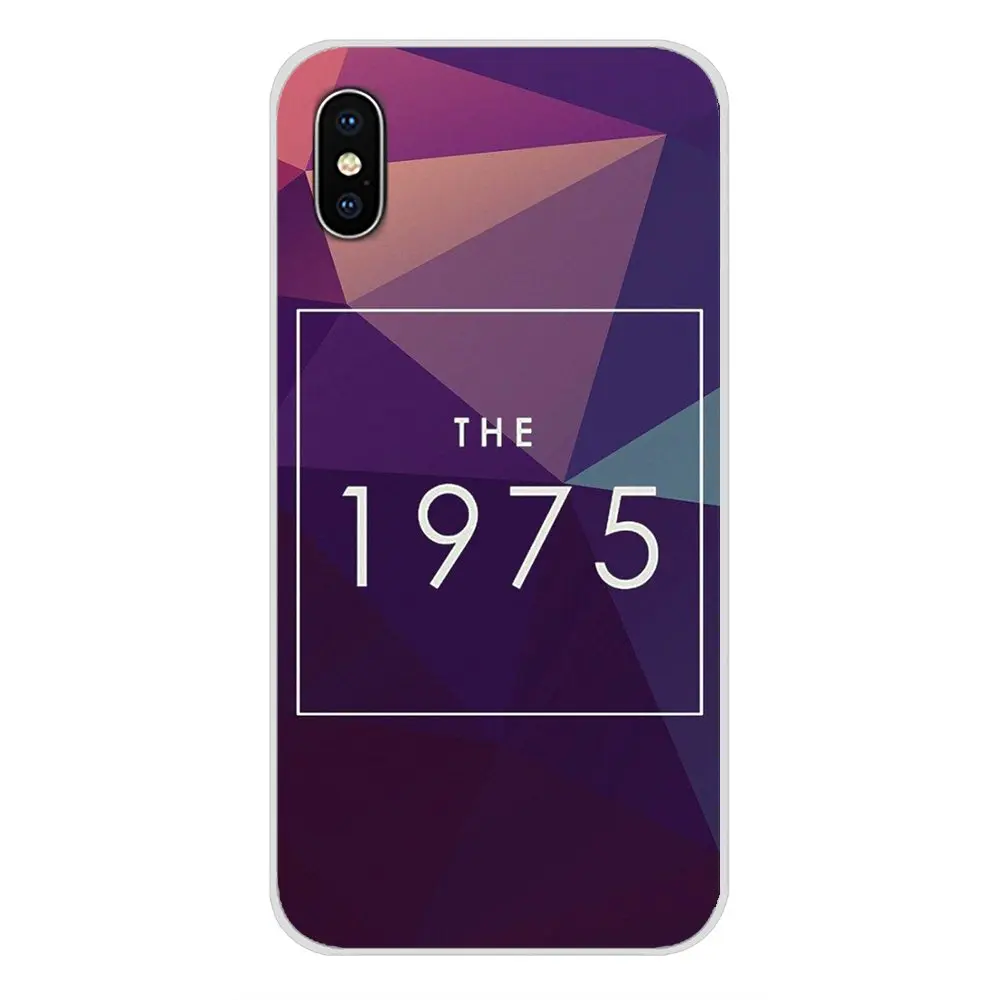 Аксессуары чехлы для телефонов чехол рок-группы the 1975 Apple iPhone X XR XS MAX 4 4S 5 5S 5C SE 6 6S 7 8