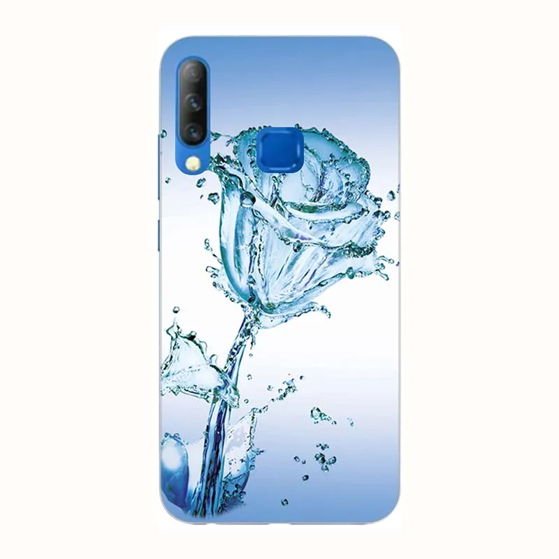A56 Мягкий чехол для телефона Tecno Camon 11S 6," TPU чехол с принтом на заднюю панель Модный чехол с рисунком розы Fundas Para - Цвет: A56