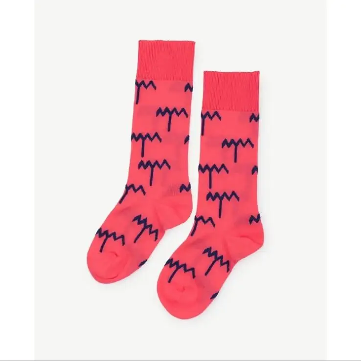 3 пары/комплект спортивные хлопковые носки с принтом для мальчиков и девочек на