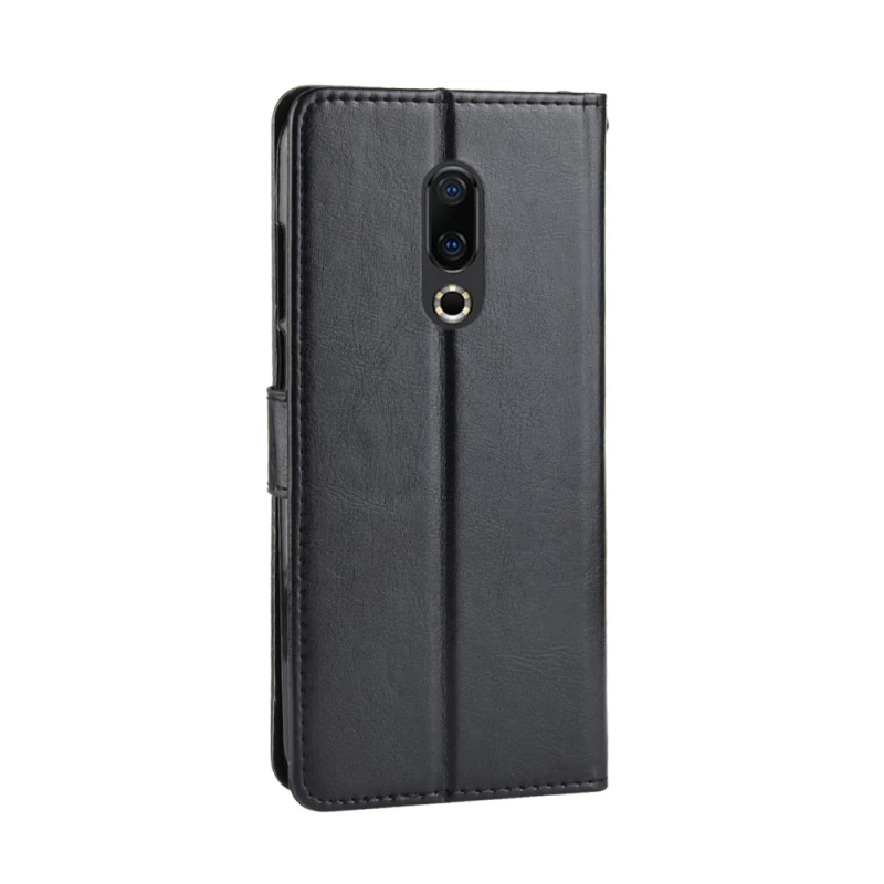 Роскошный чехол бумажник из искусственной кожи с откидной крышкой для Meizu 16 16th