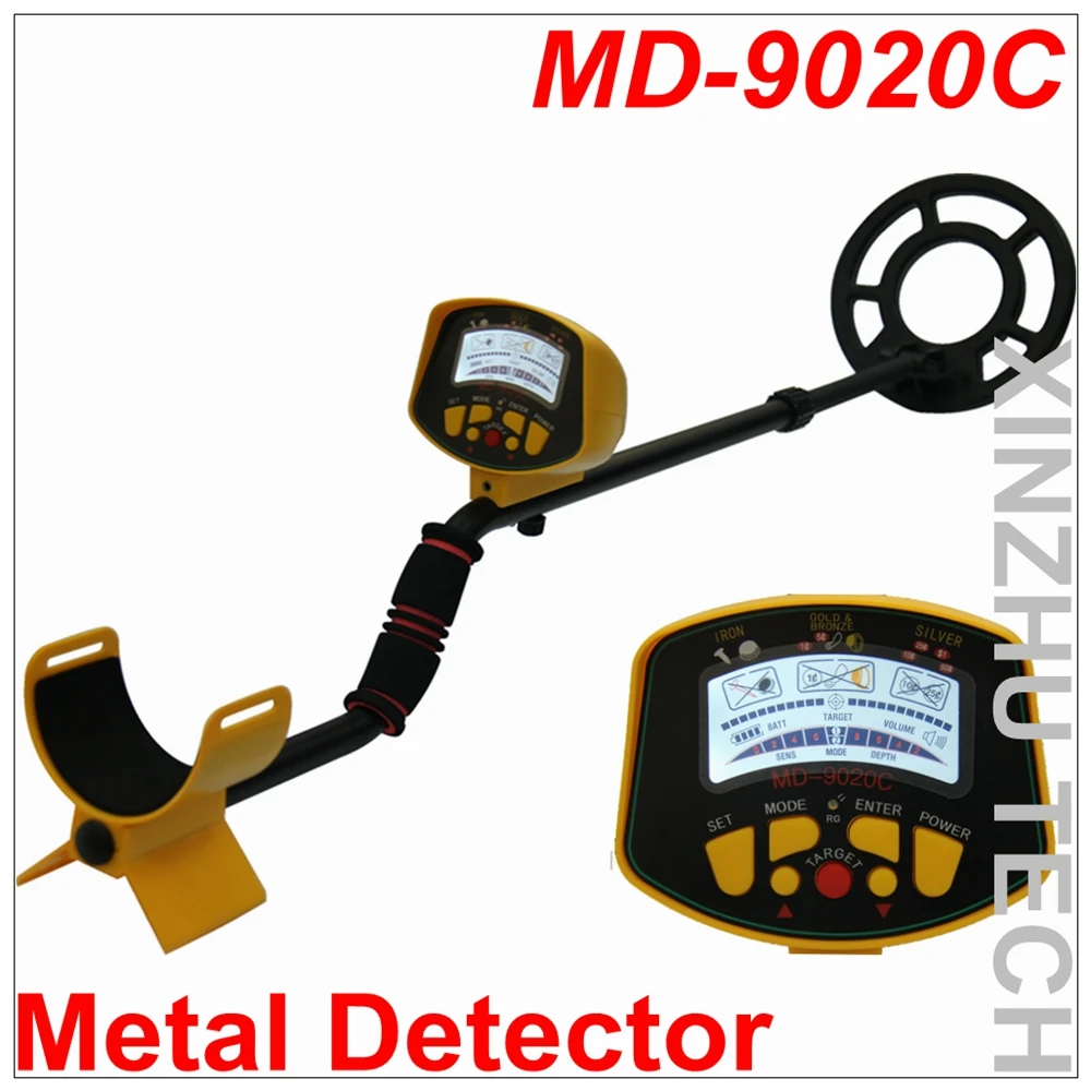 Фирменная Новинка MD 9020C профессиональный Подземный детектор металла с ЖК дисплей