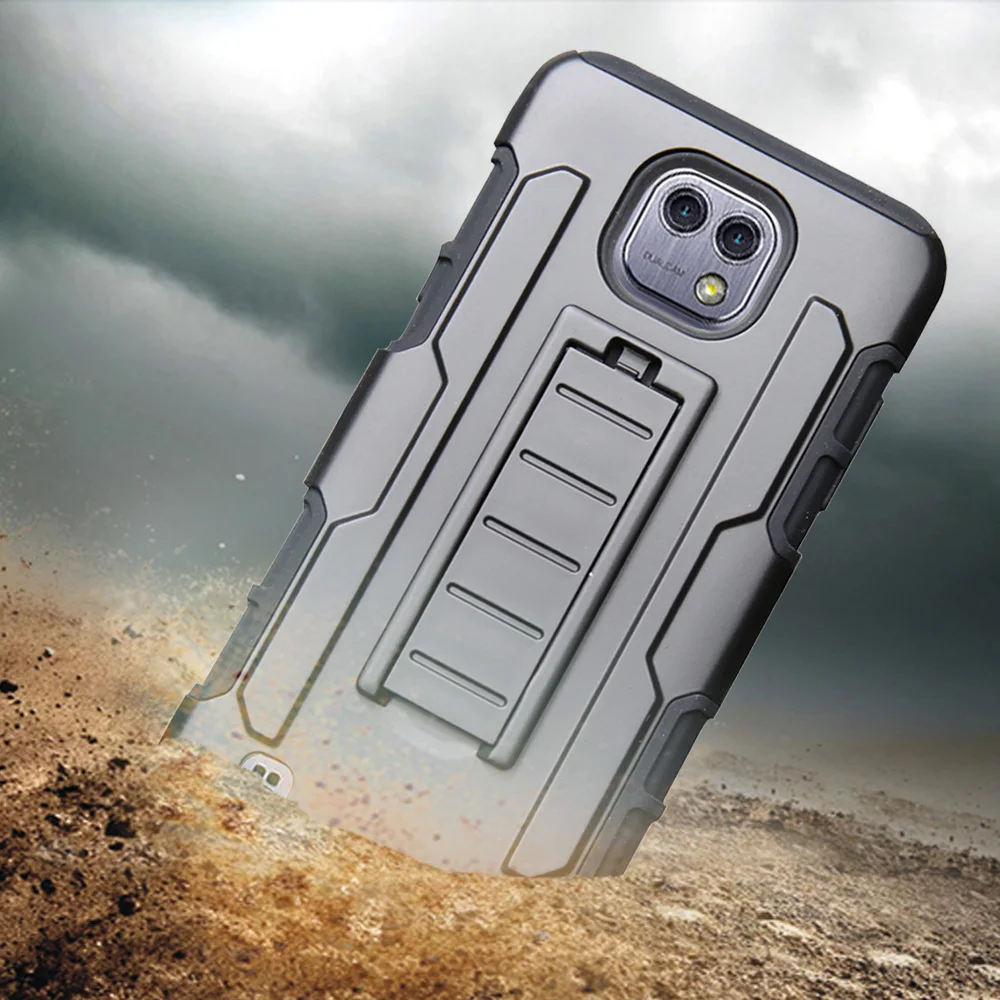 Heavy Duty Hybrid Панцири Чехол ударопрочный жесткий Чехлы для мангала кобура с поясом
