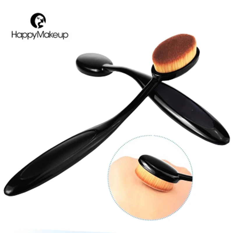 1PCS Makeup Brushes Set Toothbrush Type Make Up Foundation Powder Concealer Blush Cosmetic Beauty Tool Kit | Красота и здоровье