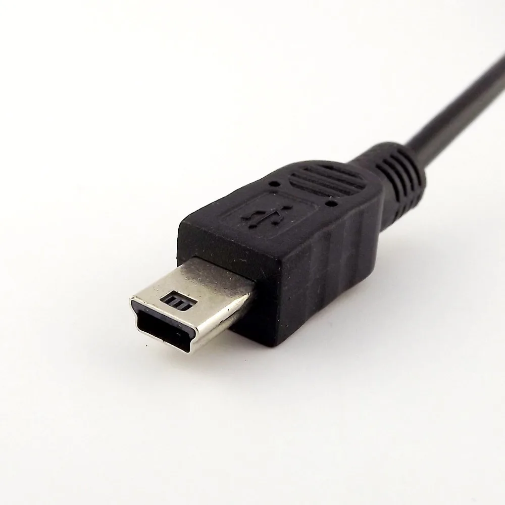 10 шт. адаптер питания постоянного тока мама 4 0x1 7 мм к Мини USB 5-контактному