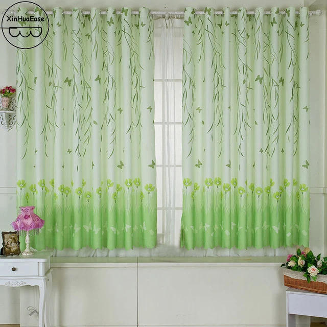 XinHuaEase Короткая штора для гостиной детской спальни современные Cortinas Rideaux кухонные