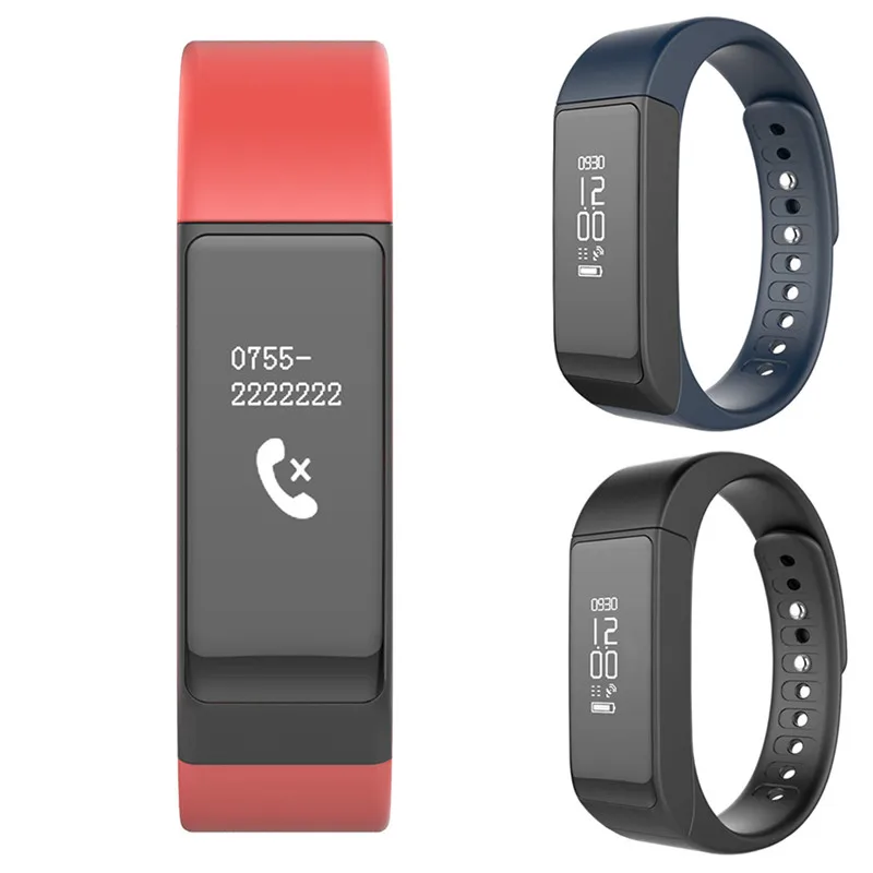 Hot Sale 2 Colors I5 Plus Bluetooth 4.0 Smart Bracelet Sports Tracking Wristband Call Message Reminding Watch New Arrival J2 | Электроника