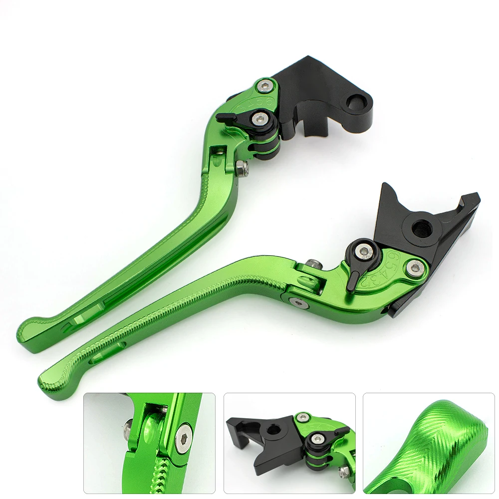 Складной рычаг сцепления тормоза для мотоцикла Kawasaki ZZR400 (ZX400N) ZZR 400 1993 - 1999 фонаря