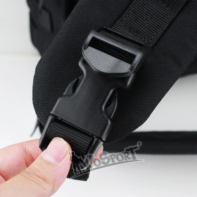 

WoSporT Outdoor Camping Climbing Backpack Hiking Hunting 3D Tactical Nylon Bag Durable Large Capacity Functional Backpack