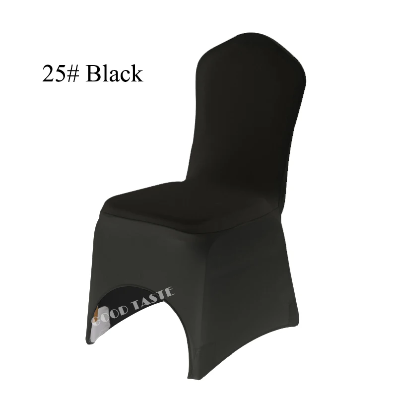 Бесплатная доставка 100 шт./упак. универсальная лайкра из спандекса белые чехлы на