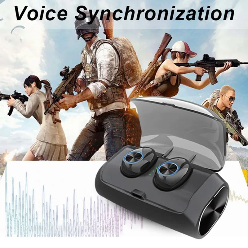 Bluetooth 5 0 + ERD TWS наушники CVC8.0 шумоподавление с микрофоном водонепроницаемые стерео