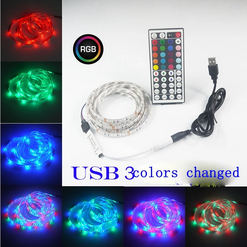 1 шт. USB разъем зарядки сокровище ТВ фон led5v Фонари фонарик водонепроницаемый
