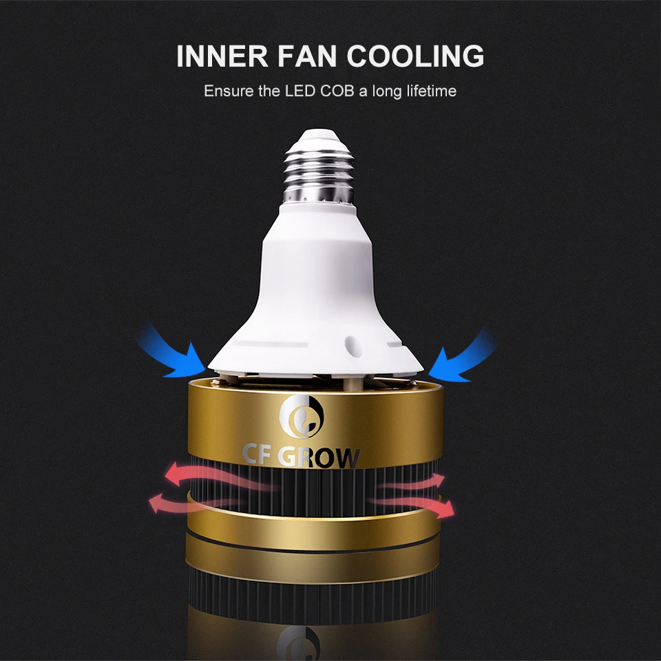 Светодиодная сельскохозяйственная лампа полного спектра с цоколем E26 E27 120 Вт 150