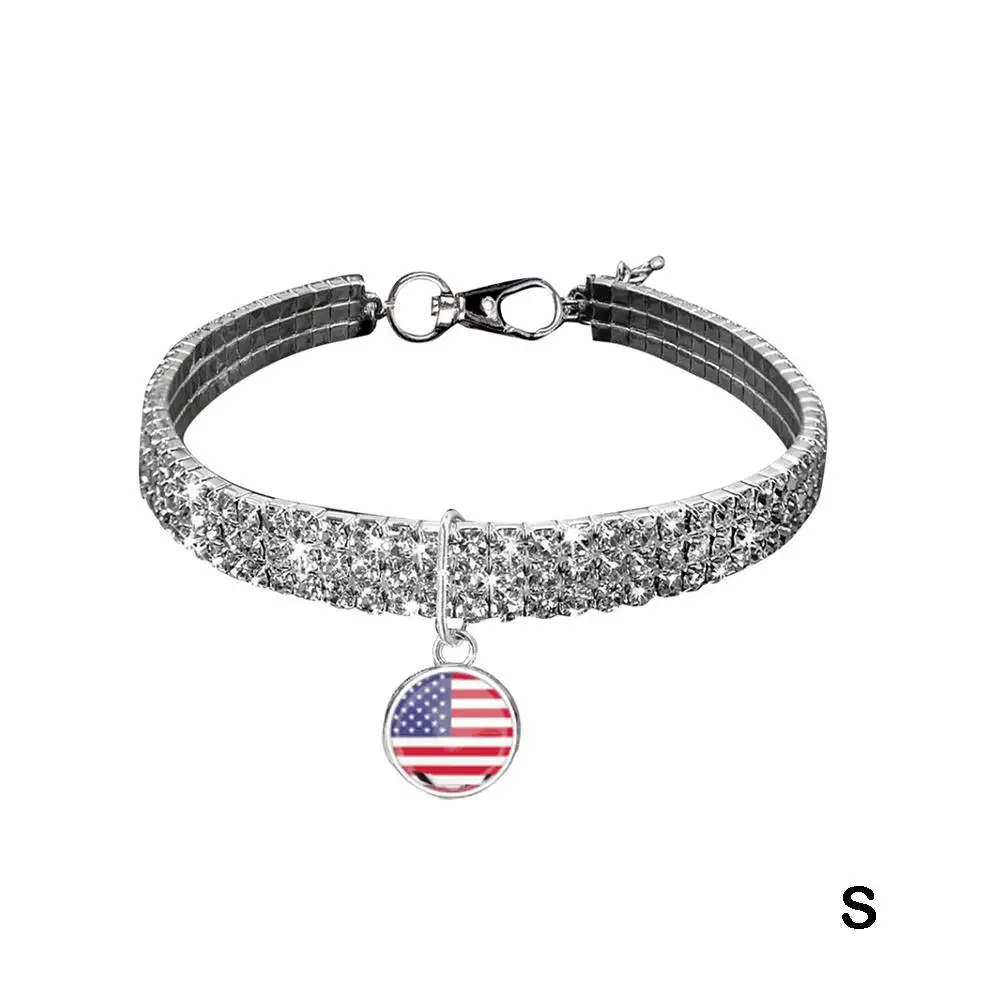 Блестящий ошейник для кошек безопасное эластичное регулируемое ожерелье щенков