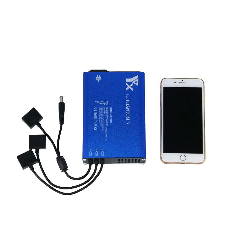 Зарядное устройство Phantom 3 для DJI Flight зарядное аккумуляторов с дистанционным