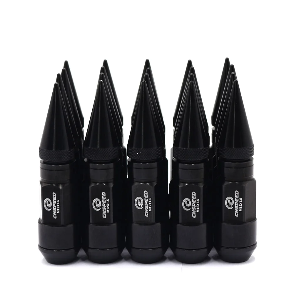 Cnspeed высокое качество Алюминий колеса Гайки 93 мм Расширенный тюнер колесные с шип