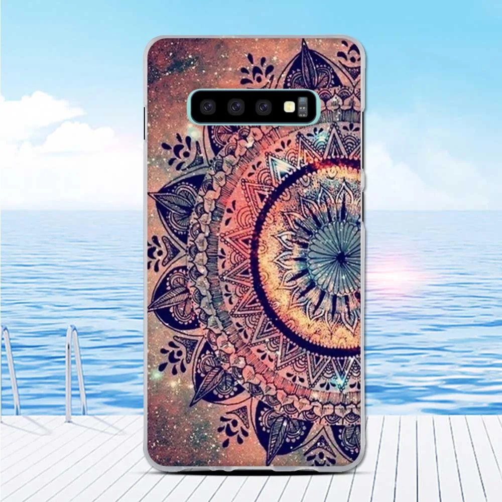 For Samsung Galaxy S10 Plus Case Soft Silicone Fundas Pattern Bumper S 10 TPU Cover | Мобильные телефоны и аксессуары