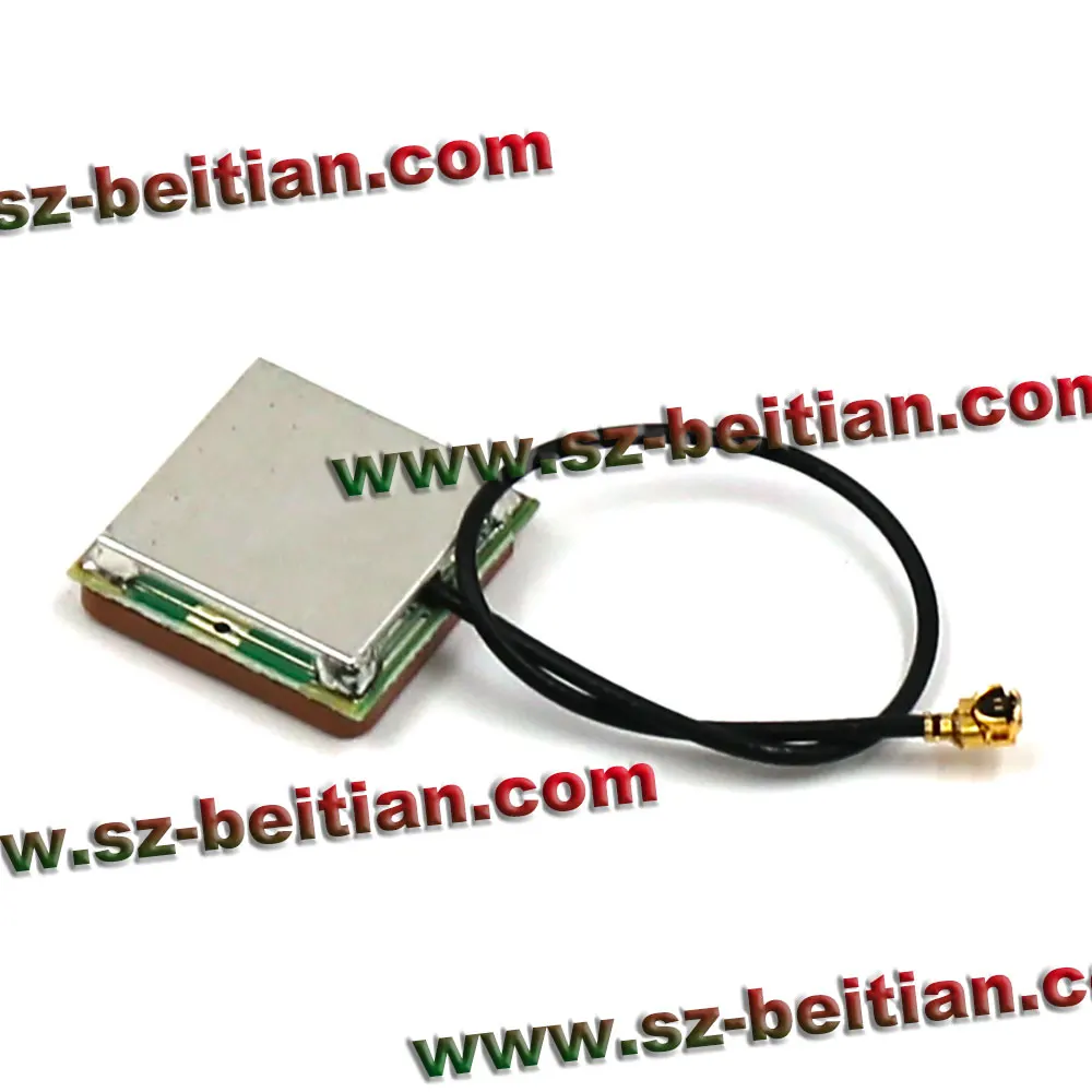 BEITIAN 28db IPEX gps+ ГЛОНАСС двойная активная внутренняя gps антенна 18*18*5 мм BT-18A