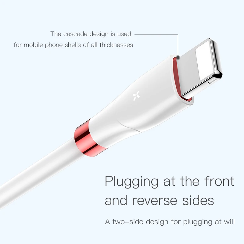 Baseus большой глаз цифровой дисплей USB кабель для iPhone 8 Plus зарядное устройство кабель с магнитным листом для iPhone xs max зарядный кабель