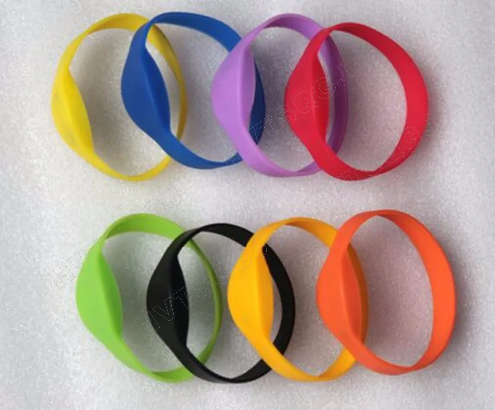 

100pcs Free shipping 13.56Mhz Contactless Type 2 215 chip Nfc Wristband