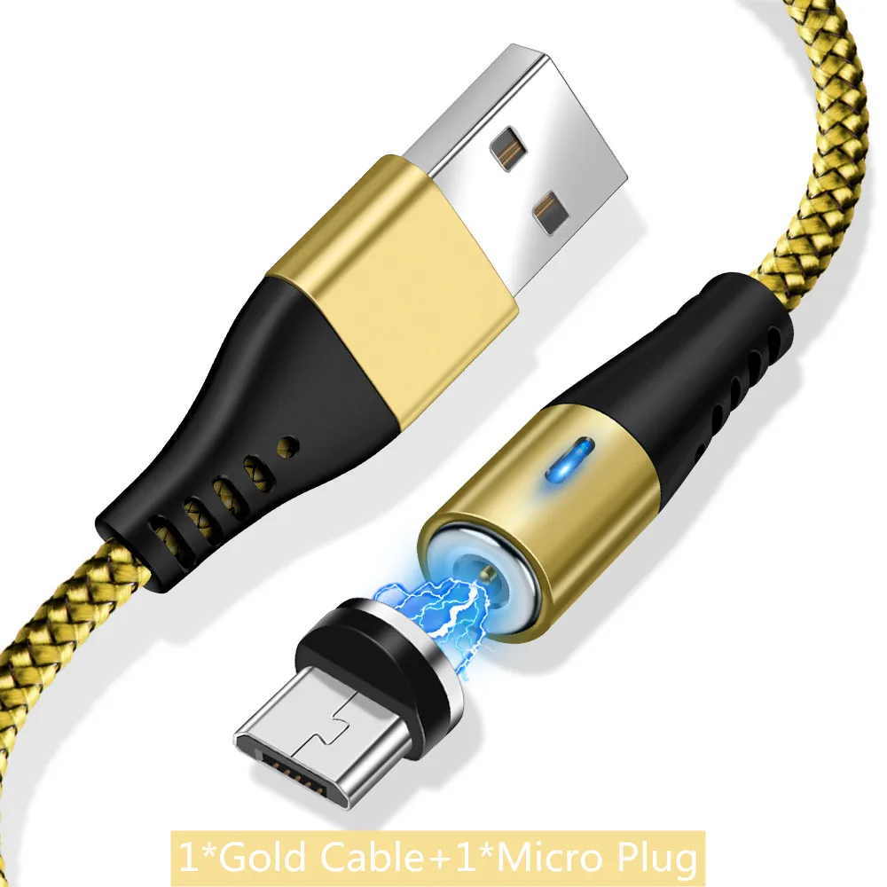 Магнитный Micro USB кабель ROMICHW для быстрой зарядки для samsung Xiaomi huawei, зарядный кабель для передачи данных Microusb Android, Магнитный зарядный шнур