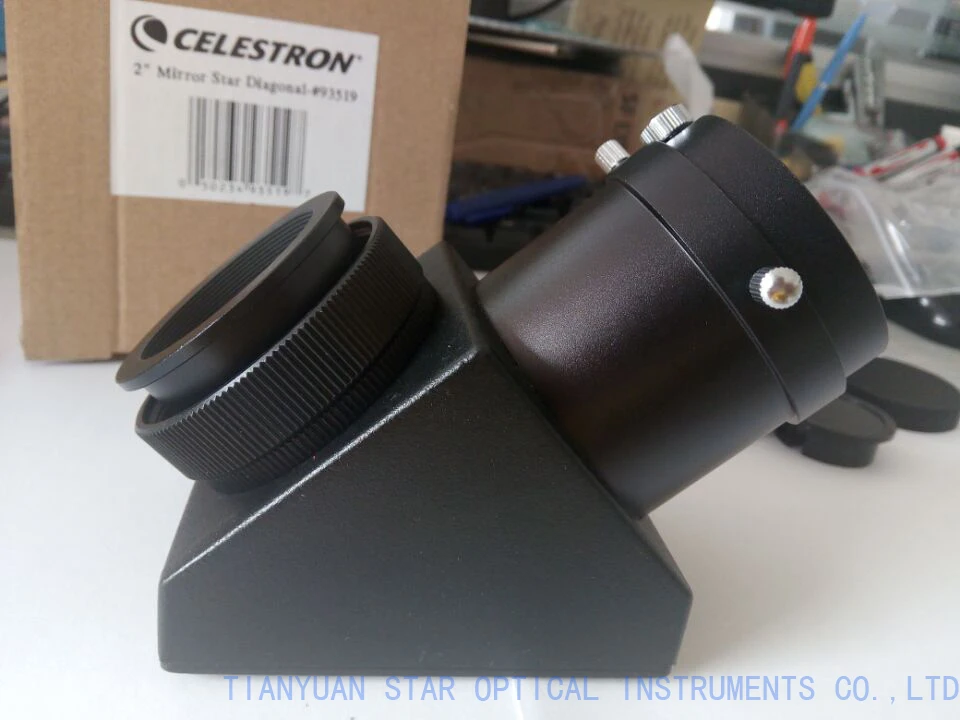 Celestron 2 дюйма SCT зеркало Диагональ астрономического телескопа адаптер Призма окуляр телескоп аксессуары C5/C6/C8/925/C11