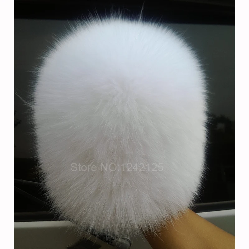 Новая зимняя меховая шапка для русской леди теплые вязаные шляпы с настоящим